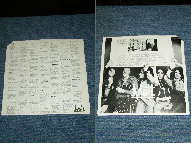 画像: MOTT  - DRIVE ON  /  1975 US ORIGINAL White Label PROMO Used LP 