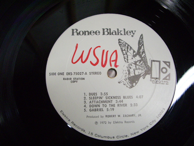 画像: RONEE BLAKLEY - RONEE BLAKLEY  / 1972 US ORIGINAL WHITE LABEL PROMO LP 