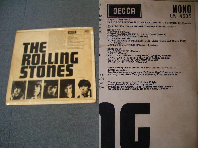 画像: ROLLING STONES - THE ROLLING STONES ( Matrix Number1A/1A "TELL ME" SHORT Version  & "MONA"CREDIT   / 1964 UK Original Mono LP
