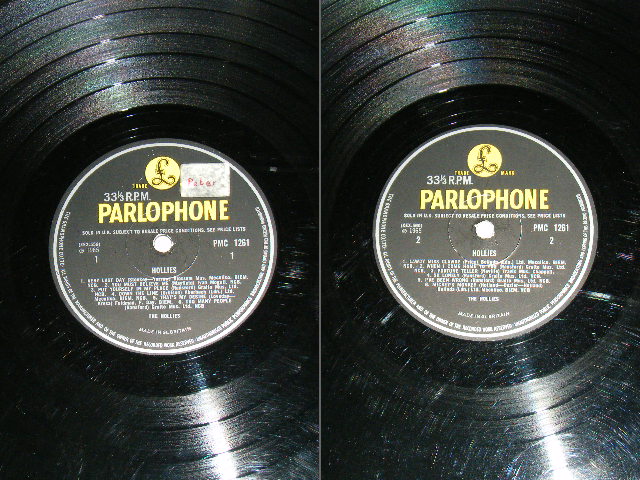 画像: THE HOLLIES - HOLLIES ( Ex+/Ex+++ ) / 1965 UK ORIGINAL "YELLOW PARLOPHONE" MONO  LP 