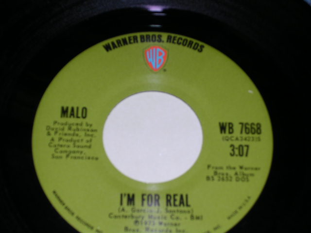 画像: MALO - OYE MAMA / 1973 USINAL 7"SINGLE