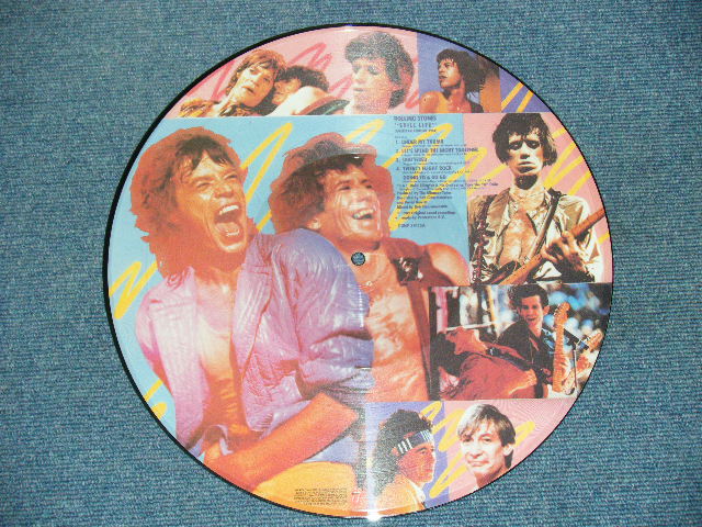 画像: ROLLING STONES - STILL LIFE ( UK PICTURE DISC )  ) / 1982 UK ORIGINAL LIMITED PICTURE DISC LP 