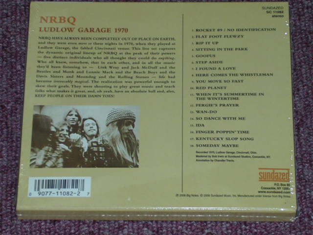 画像: NRBQ - LUDLOW GARAGE 1970 / US SEALED NEW CD