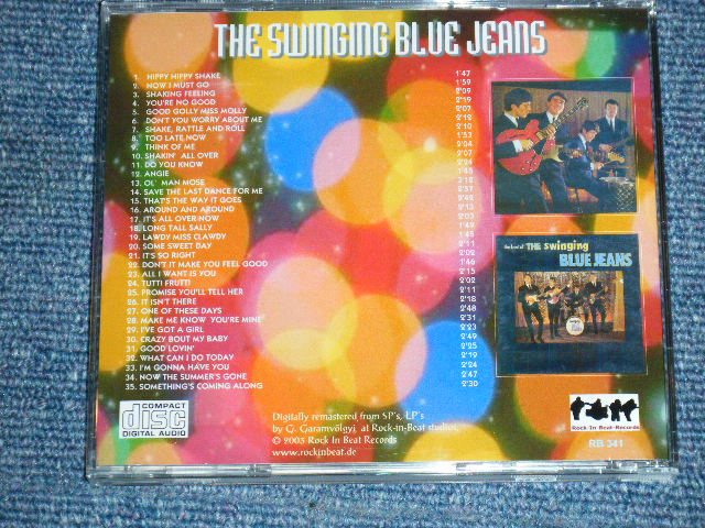 画像: THE SWINGING BLUE JEANS - SHAKING TIME + BLUE JEANS A' SWINGING + 11 SINGLE BONUS TRACKS / GERMAN Brand New CD-R 