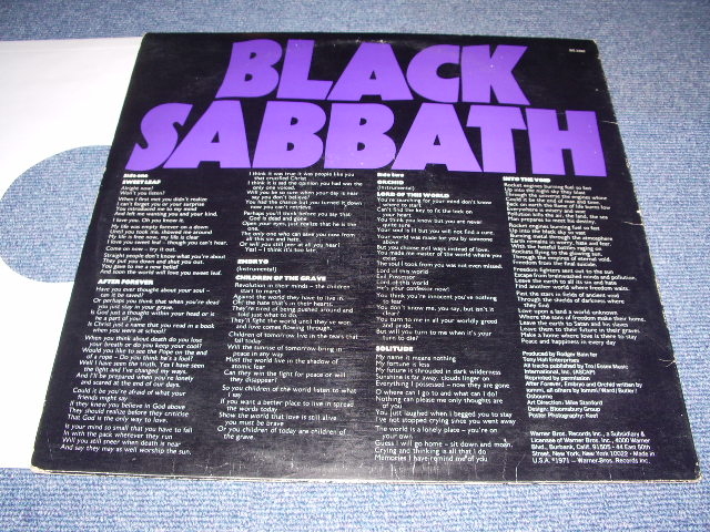 画像: BLACK SABBATH - MASTERS OF REALITY  /  1971  US ORIGINAL LP 