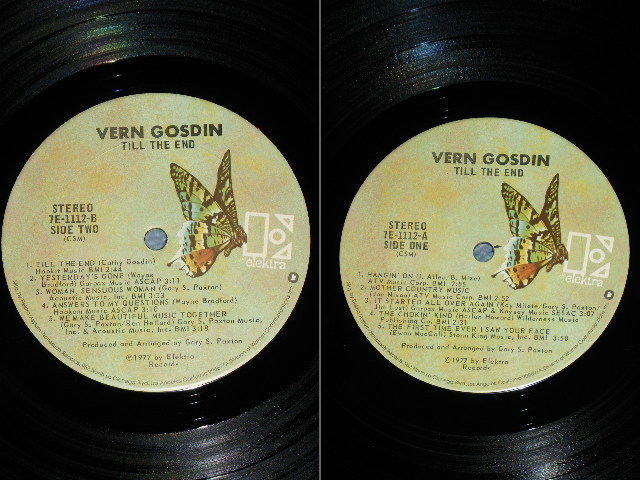 画像: VERN GOSDIN - TILL THE END / 1977 US ORIGINAL Used LP