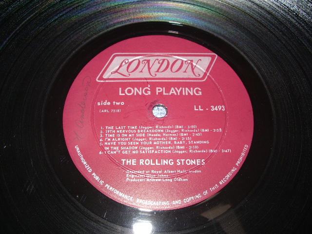 画像: ROLLING STONES - GOT LIVE IF YOU WANT IT /  US ORIGINAL MAROON LABEL LP 