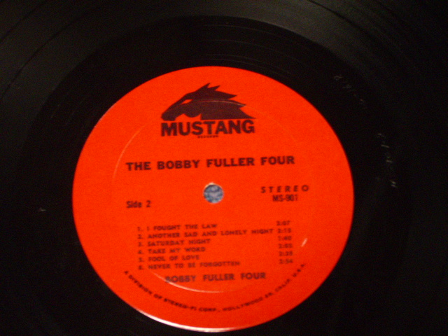 画像: THE BOBBY FULLER FOUR - I FOUGHT THE LAW ( Ex++/Ex++ )  / 1966 US ORIGINAL STEREO  LP 