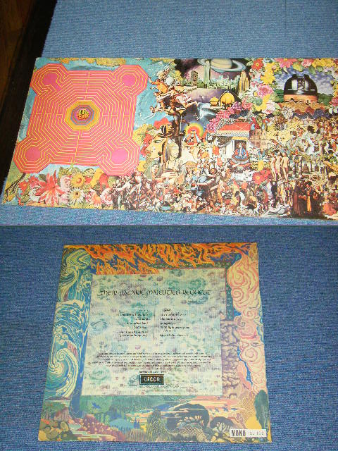 画像:  THE ROLLING STONES - THEIR SATANIC MAJESTIES REQUEST (Matrix #A)ARL-8126-T2-2K B)ARL-8127-T2-2K)(Ex/Ex) / 1967 UK ENGLAND ORIGINAL "Unboxed DECCA Label" MONO Used LP 