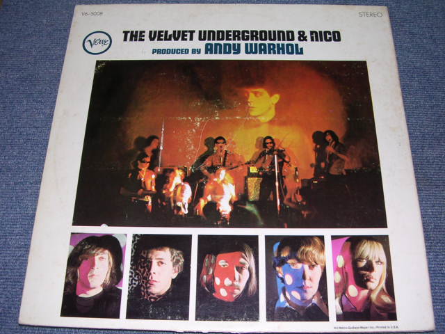 画像: VELVET UNDERGROUND & NICO -  VELVET UNDERGROUND & NICO (BANANA COVER / ANDY WARHOL ) / 1967 US ORIGINAL STEREO  LP 