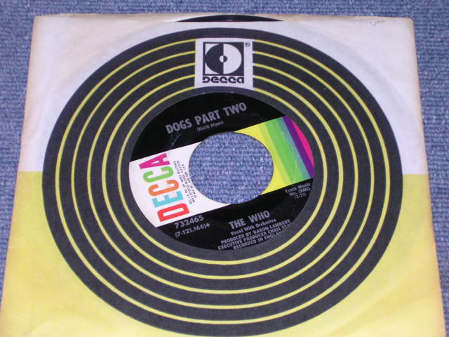 画像: THE WHO - PINBALL WIZARD   / 1969 US ORIGINAL 7"SINGLE