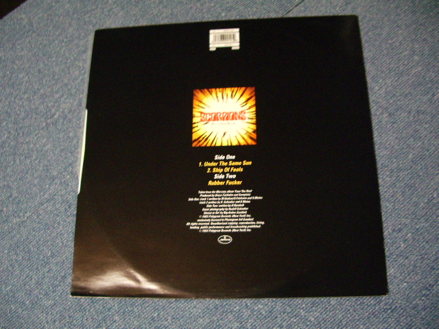 画像: SCORPIONS - UNDER THE SAME SUN  /  1993 UK ORIGINAL YELLOW WAX(VINYL)12"