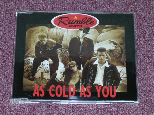 画像1: RUMBLE CATS - AS COLD AS YOU / 1994B EU ORIGINAL Brand NEW 3CUT'S MAXI CD SINGLE 