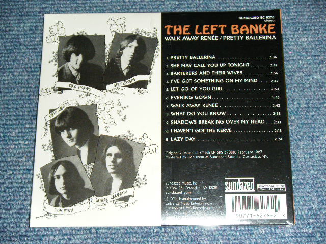 画像: THE LEFT BANKS - WALK AWAY RENEE PRETTY BALLERINA ( STRAIGHT REISSUE of 60's ALBUM : MINI-LP PAPER SLEEVE ) / 2011 US ORIGINAL Brand New  SEALED CD