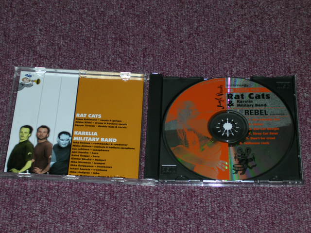 画像: RAT CATS & KARELIA MILITARY BAND - REBEL / EU ORIGINAL Brand NEW 6CUT'S MINI ALBUM CD  