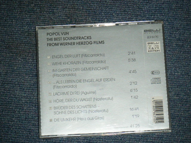 画像: POPOL VUH - THE BEST OF SOUND TRACKS FROM WEWRNER HERZOG FILMS /1991 GERMAN used CD Out-of-Print now