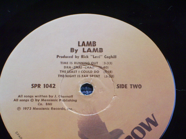 画像: LAMB - LAMB / 1971 US ORIGINAL LP