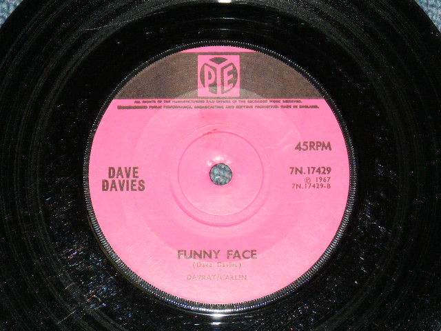 画像: DAVE DAVIES ( of THE KINKS ) - SUZANAH'S STILL ALIVE / 1967 UK ORIGINAL 7" Single 