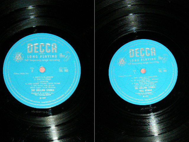 画像: THE ROLLING STONES - THEIR SATANIC MAJESTIES REQUEST (Matrix # A)ARL-8126-T2-3K B)ARL-8127-T2-3K) (Ex++/Ex+++) / 1967 UK ENGLAND ORIGINAL  "3-D Cover" "Unboxed DECCA Label" MONO Used LP 