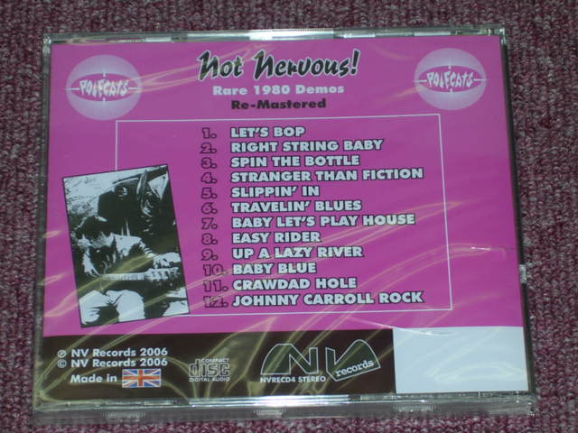 画像: POLECATS - NOT NERVOUS! (PINK BACK SIDE ) RARE 1980 DEMOS RE-MASTERED / 2006 UK SEALED CD  