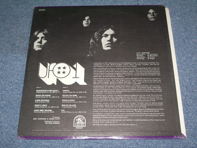 画像: UFO  - UFO 1  / 1971  US ORIGINAL Sealed LP 