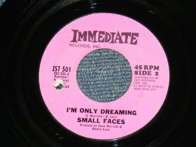 画像: SMALL FACES - ITCHYCOO PARK ( DIFFERENT VERSION as UK PRESSINGS )  / 1967 US ORIGINAL 7" Single 