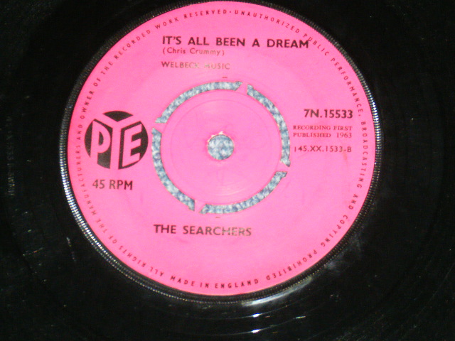 画像: THE SEARCHERS - SWEETS FOR MY SWEET  / 1963 UK ORIGINAL 7" Single 