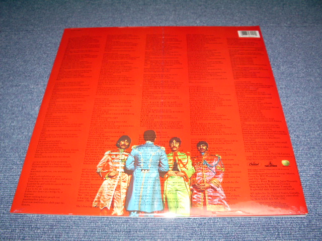 画像:  BEATLES  - SGT PEPPERS LONELY HEARTS CLUB BAND  /  1980s US REISSUE SEALED  LP