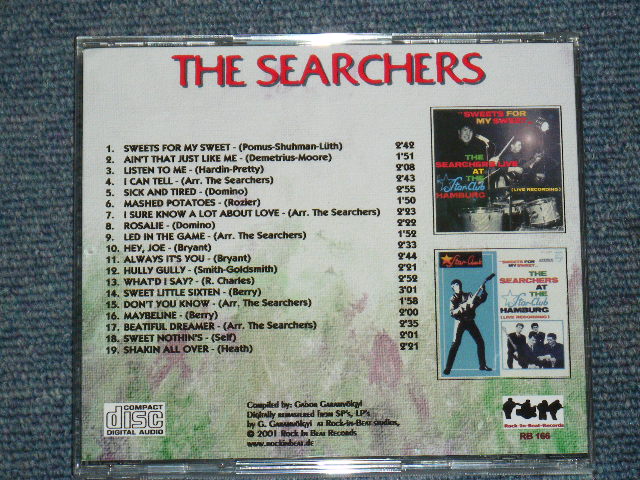 画像: THE SEARCHERS - AT THE STAR-CLUB HAMBRUG  / GERMAN Brand New CD-R 