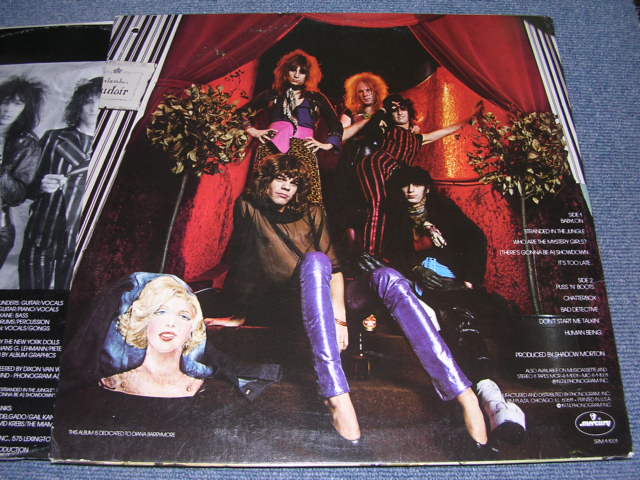 画像: NEW YORK DOLLS - TOO MUCH TOO SOON  / 1974 US ORIGINAL CUSTOM LABEL LP 