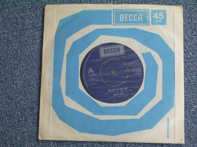 画像: THIN LIZZY - WHISKY IN THE JAR   / 1973  UK ORIGINAL 7"SINGLE