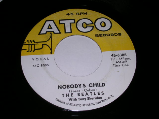 画像: THE BEATLES - AIN'T SHE SWEET   / 1964 US  ORIGINAL BEAUTIFUL CONDITION 7"Single