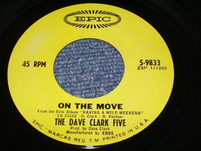 画像: DAVE CLARK FIVE - CATCH US IF YOU CAMN   / 1965 US ORIGINAL 7"SINGLE + PICTURE SLEEVE 