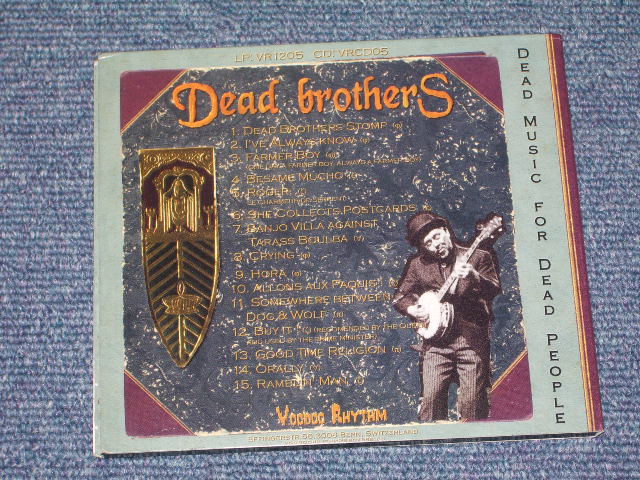 画像: DEAD BROTHERS - DEAD MUSIC FOR DEAD PEOPLE / 2001? SWITZERLAND Brand New CD DIGI-PACK  