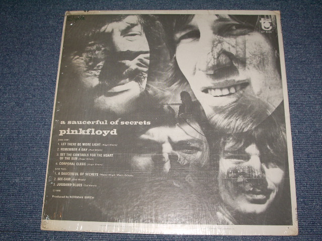 画像: PINK FLOYD, THE  - A SAUSERFUL OF SECRETS ( Ex+++/MINT- )/ 1968 US ORIGINAL 1st PRESS Label LP 