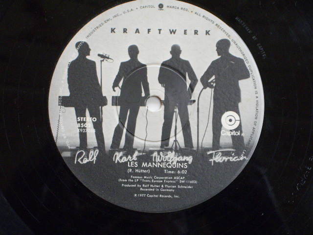 画像: KRAFTWERK  - SHOWROOM DUMMIES / 1977 US EXPROT ONLY 12"Single 