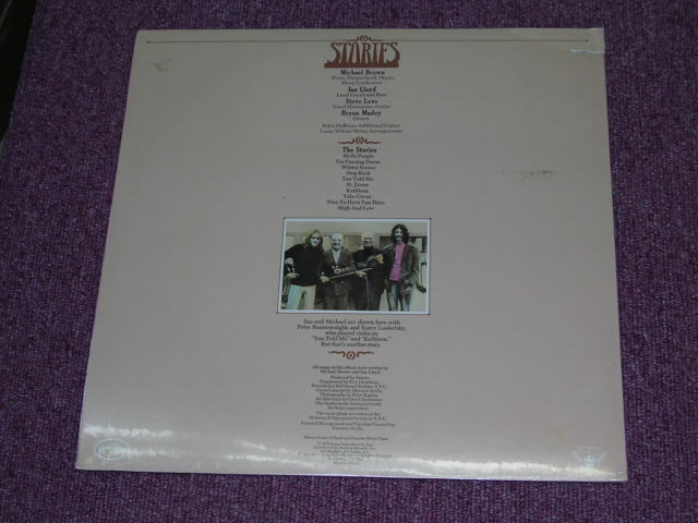 画像: IAN LLOYD & THE STORIES - TRAVELINGUNDERGROUND (Ex++/Ex+++ Looks:Ex++) / 1973 US AMERICA ORIGINAL Used LP 