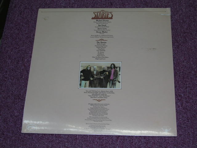 画像: STORIES / STORIES  '72 US ORIGINAL SEALED LP 