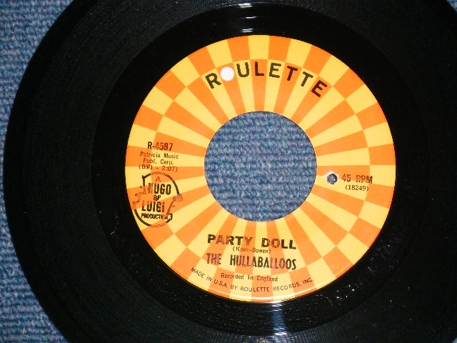画像: THE HULLABALLOOS - I'M GONNA LOVE YOU TOO / 1964 US ORIGINAL 7" Single With PICTURE SLEEVE  