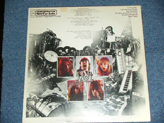 画像: MOTT  - SHOOTING & POINTING  /  1976 US ORIGINAL With PROMO Sheet Used LP 