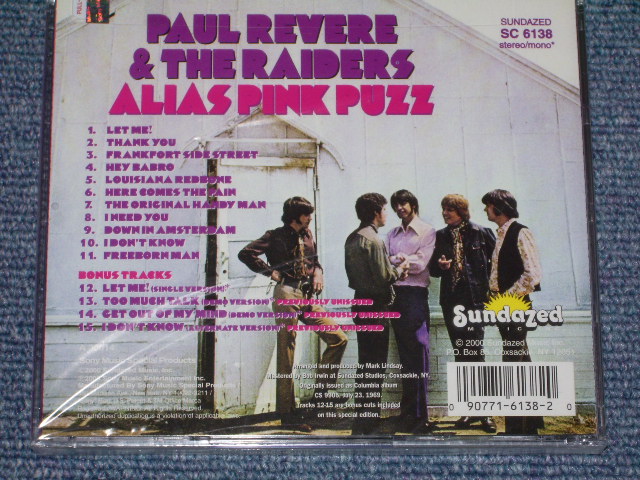 画像: PAUL REVERE & THE RAIDERS - ALIAS PINK PUZZ  / 2000 US SEALED NEW CD