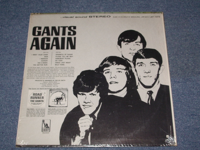 画像: THE GANTS - GANTS AGAIN!   / 1966 US ORIGINAL STEREO LP 