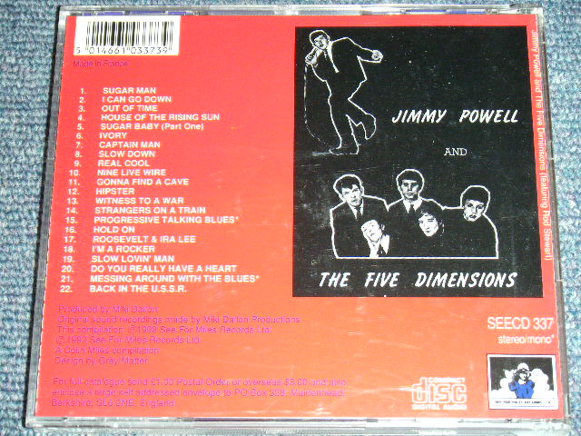画像: JIMMY POWELL - THE R 'N' B SENSATION / 1992 UK ORIGINAL BRAND NEW  CD