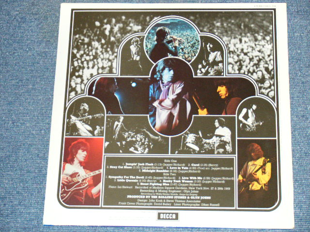 画像: ROLLING STONES - GET YER YA-YA'S OUT! ( Limited BLUE WAX/VINYL ) / 1980's  HOLLAND Limited LP 