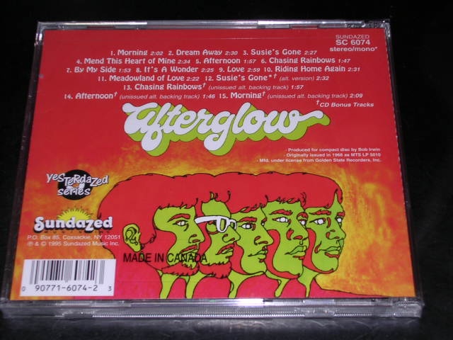 画像: AFTERGLOW -  AFTERGLOW / 1995 US SEALED CD 