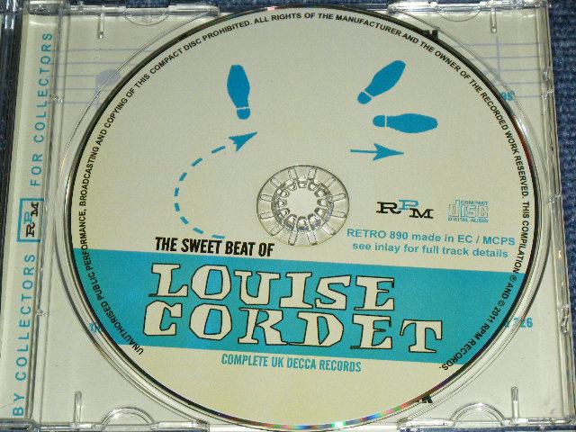 画像: LOUISE CORDET - THE SWEET BEAT OF / 2011 EU Brand New CD