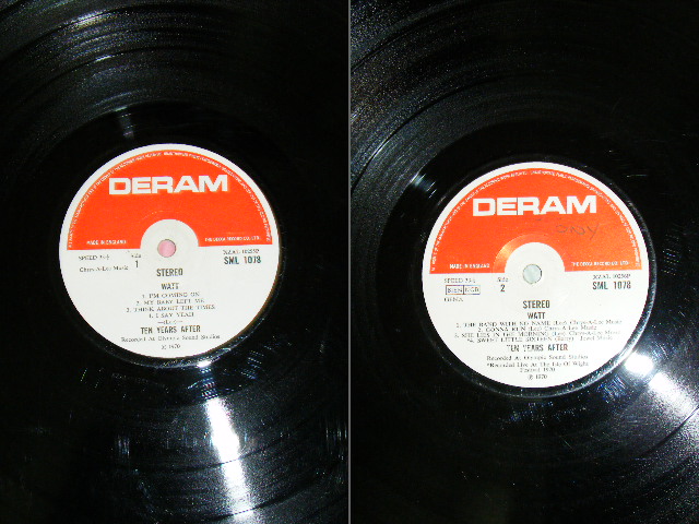 画像: TEN YEARS AFTER - WATT (Matrix # A)XZAL-10255.P-1  B)XZAL-10256.P-1) (Ex-/Ex+ SWOBC) / 1971 UK ENGLAND ORIGINAL Used LP 