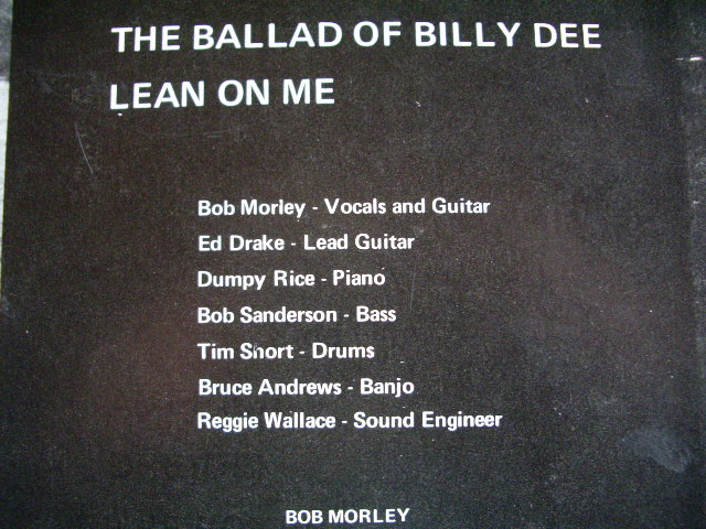 画像: BOB MORLEY - THROUGH A GLASS,DARKLY / EARLY 1970s US INDIES LP  