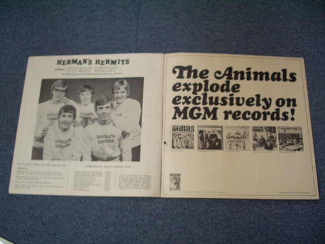 画像: HERMAN'S HERMITS - 1967 AMERICAN TOUR BOOK /  US ORIGINAL 