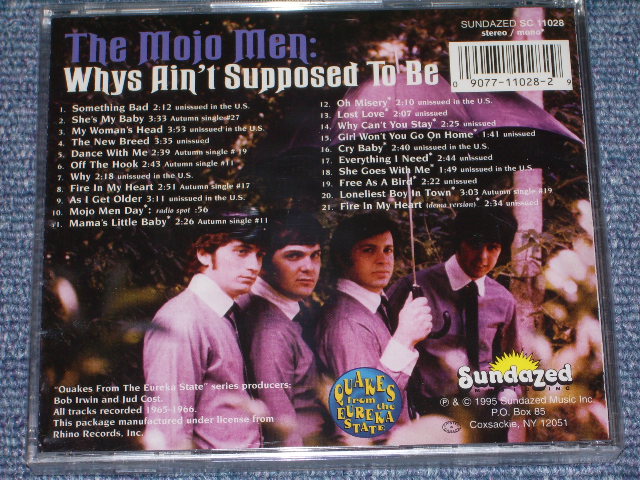 画像: THE MOJO MEN  - WHYS AIN'T SUPPOSED TO BE / 1995  US SEALED NEW CD